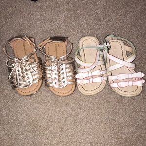 2 pack Baby girl sandals